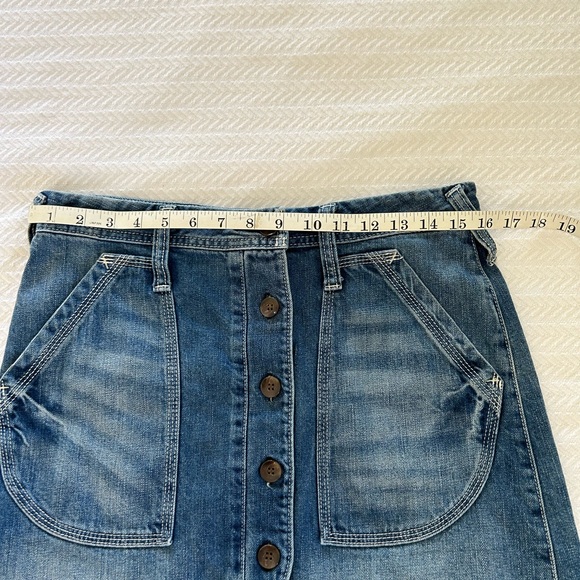 Lovestitch Blue Denim Skirt – Size M – $40 - Picture 11 of 12